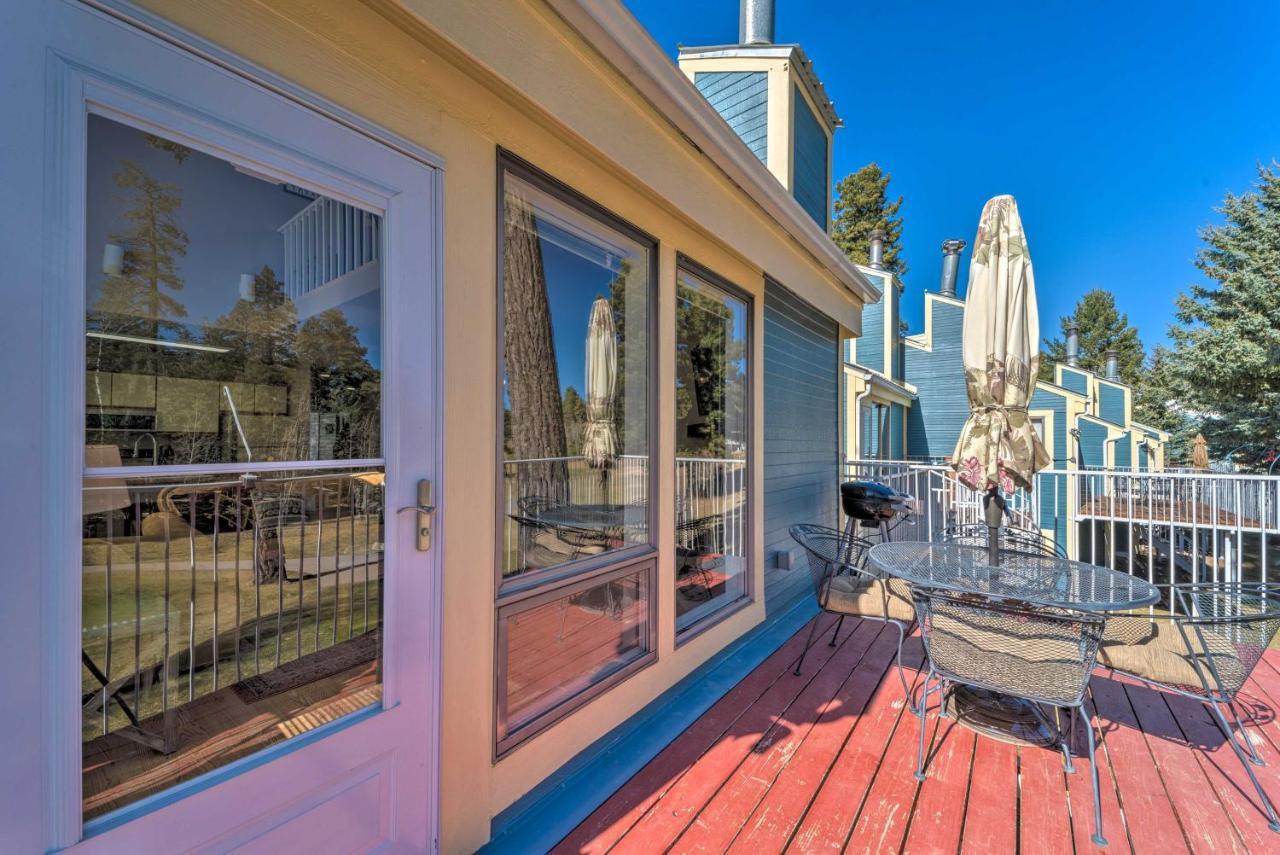 Cloudcroft Townhome With Deck - 1 Mi To Burro Ave! Eksteriør billede